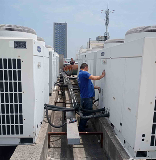 安康市中央空调制热和不制冷系统维修方法